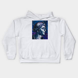 Cassius Dio Portrait | Cassius Dio Artwork 5 Kids Hoodie